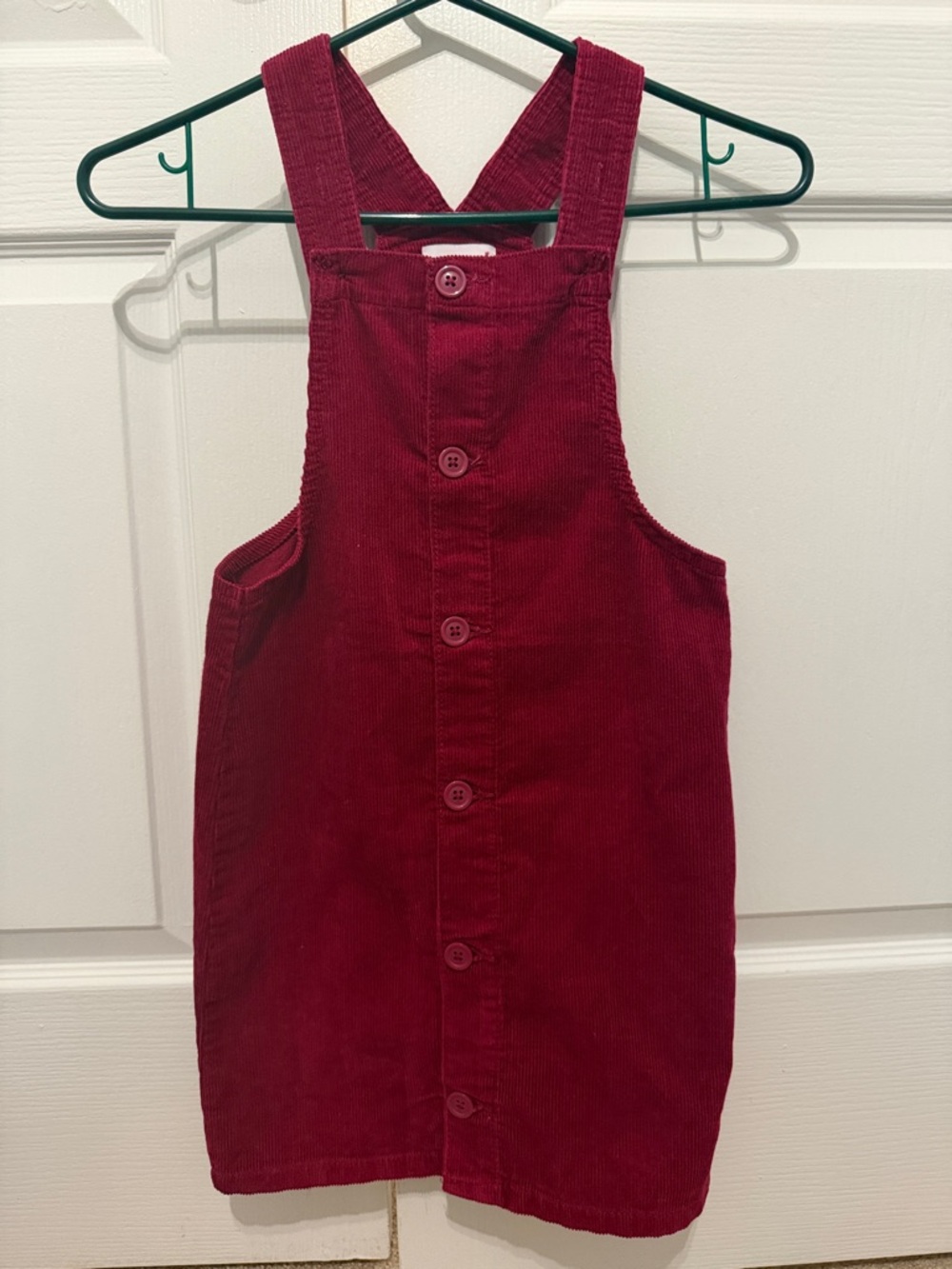 Girls Rose Parade Corduroy Button-Front Corduroy Skirtall NEW size 6X/7